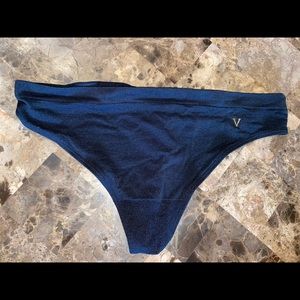 Victoria’s Secret Black Small Thong Panty